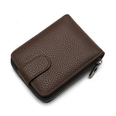 Mini Credit Card Holder Wallet Card Slot With ID Window