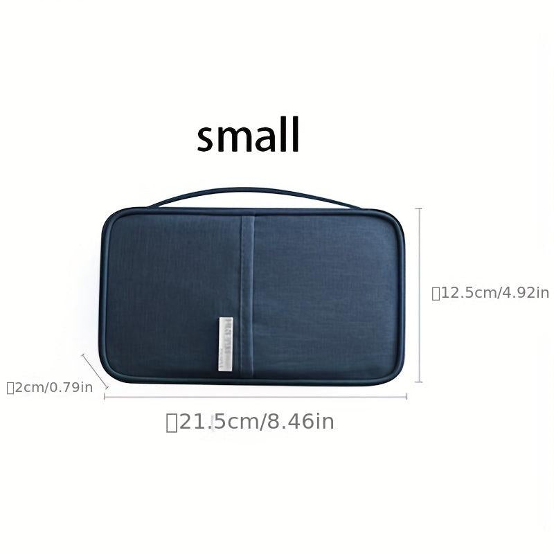 Passport Bag High Oxford Fabric Waterproof Document Holder