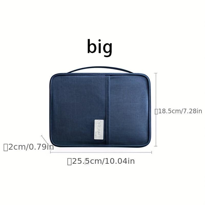Passport Bag High Oxford Fabric Waterproof Document Holder