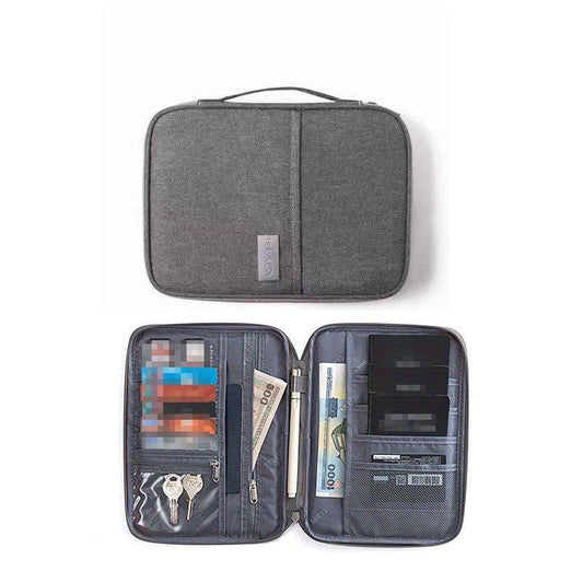 Passport Bag High Oxford Fabric Waterproof Document Holder