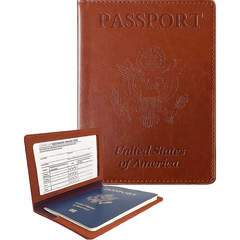 Passport Holder with Vaccine Card Slot - Travel Essentials