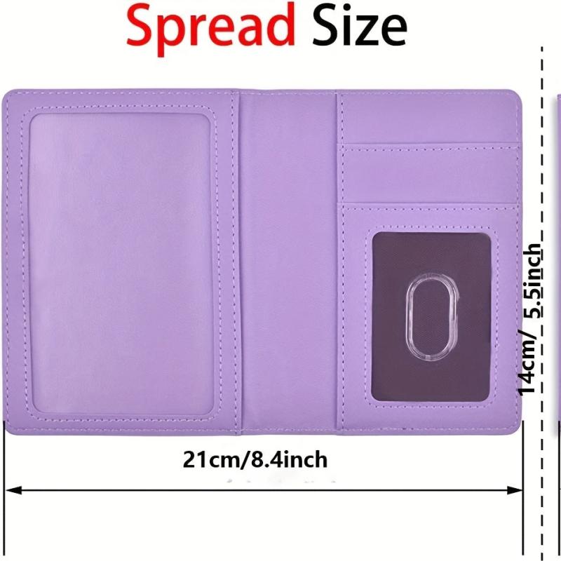 Passport Holder with Vaccine Card Slot - Travel Essentials
