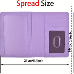Passport Holder with Vaccine Card Slot - Travel Essentials