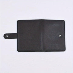 PU Leather Passport Holder Card Ticket Organizer