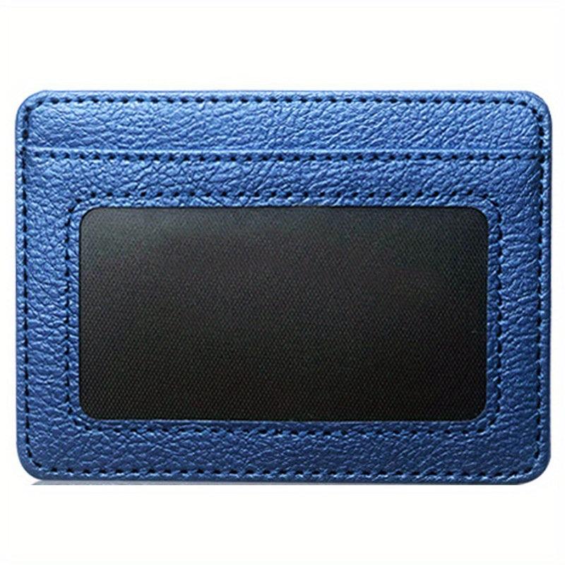 RFID Blocking Credit Card Holder PU Leather