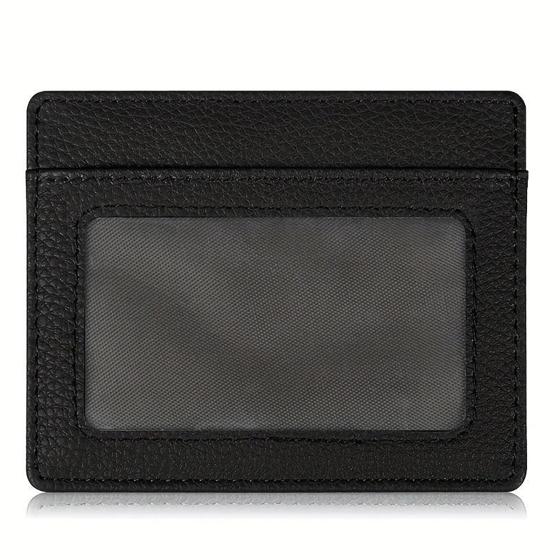 RFID Blocking Credit Card Holder PU Leather
