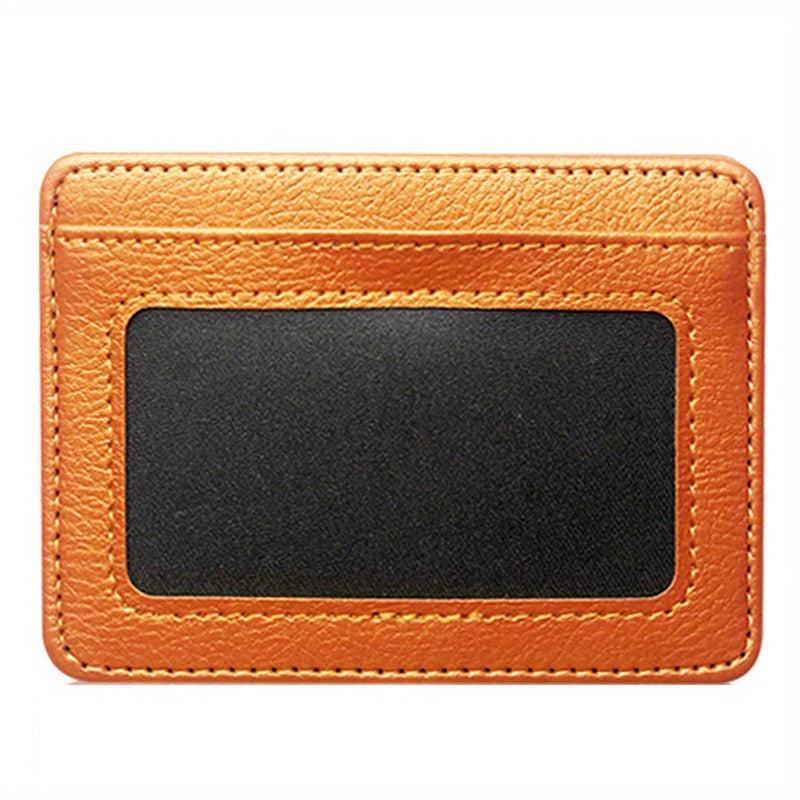 RFID Blocking Credit Card Holder PU Leather
