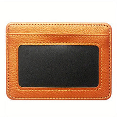 RFID Blocking Credit Card Holder PU Leather