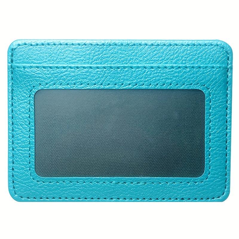 RFID Blocking Credit Card Holder PU Leather