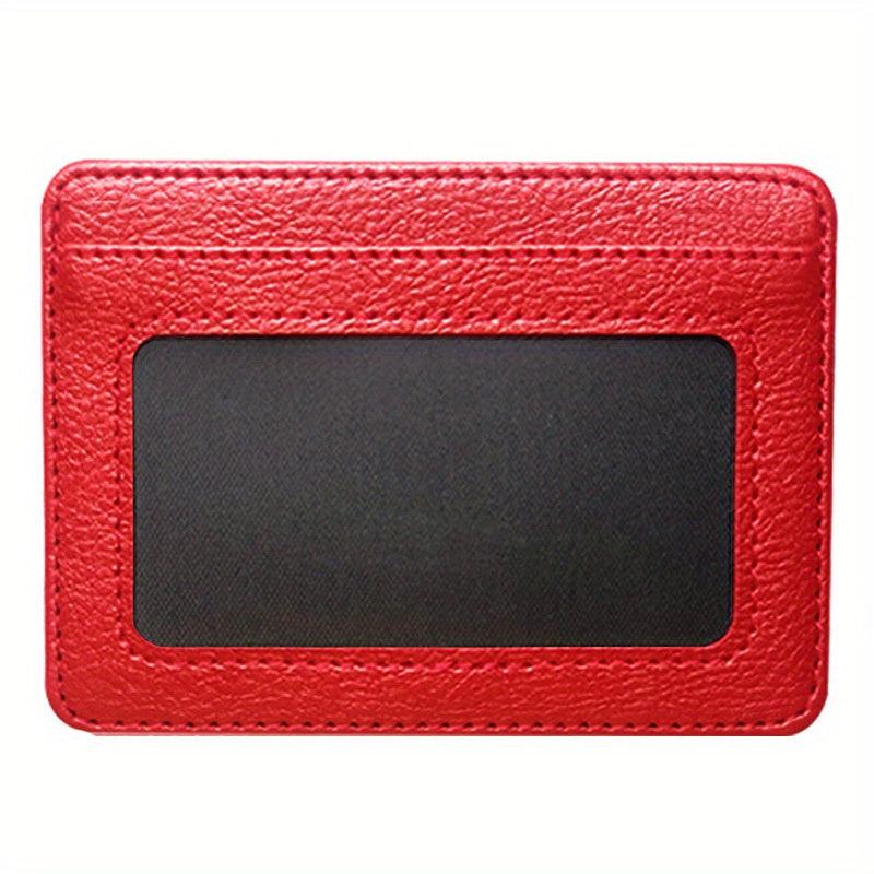 RFID Blocking Credit Card Holder PU Leather