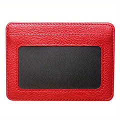RFID Blocking Credit Card Holder PU Leather