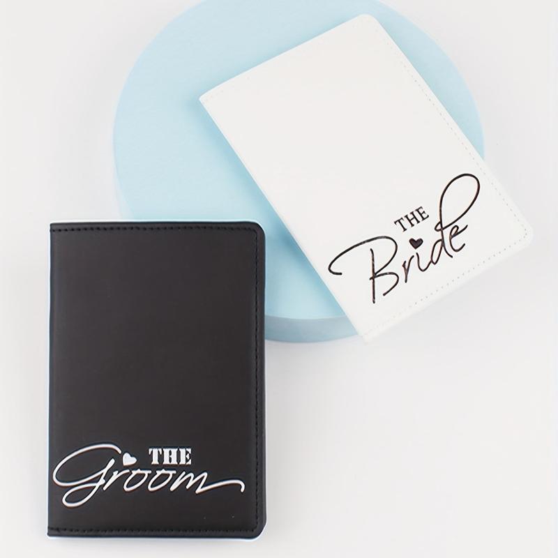 2pcs Travel Bronzing Passport Clip Set