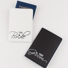 2pcs Travel Bronzing Passport Clip Set