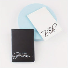 2pcs Travel Bronzing Passport Clip Set
