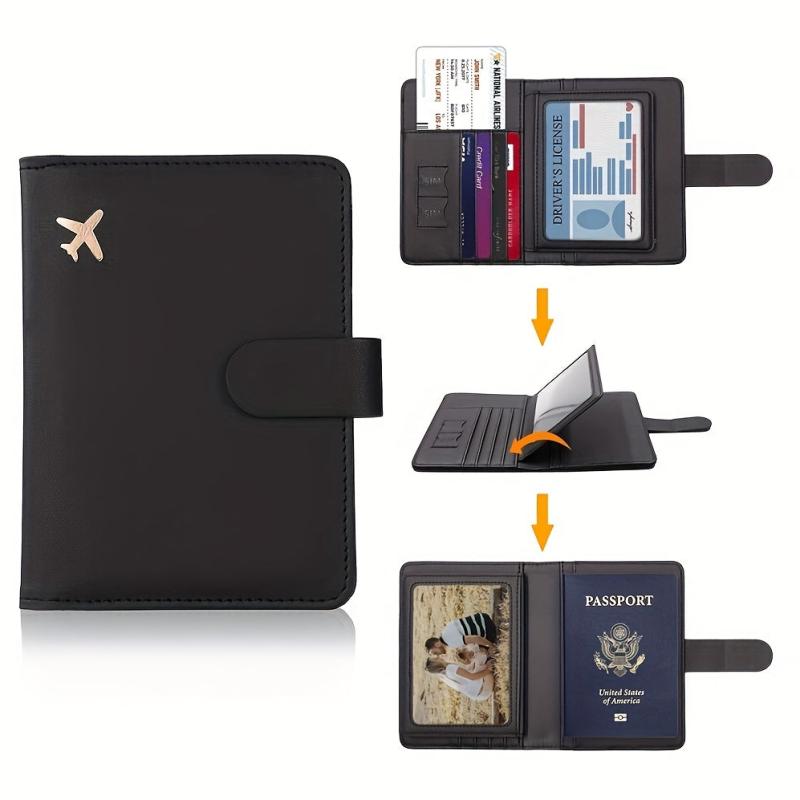Passport Holder Bag For Men And Women Waterproof Travel Wallet