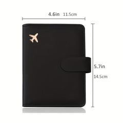 Passport Holder Bag For Men And Women Waterproof Travel Wallet