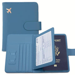 Passport Holder Bag For Men And Women Waterproof Travel Wallet