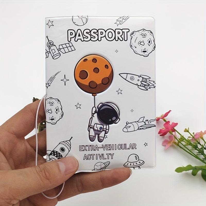 Astronaut Passport Holder Travel Document Storage Bag