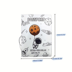 Astronaut Passport Holder Travel Document Storage Bag