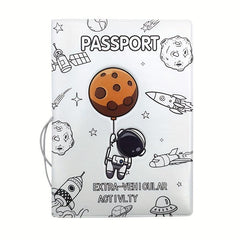 Astronaut Passport Holder Travel Document Storage Bag