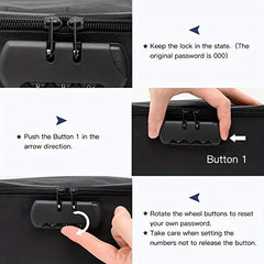 DocSafe Locking Fireproof Document Bag 3 Layer File Storage Case