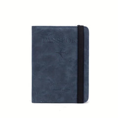 RFID Anti theft Passport Holder Wallet Leather Case