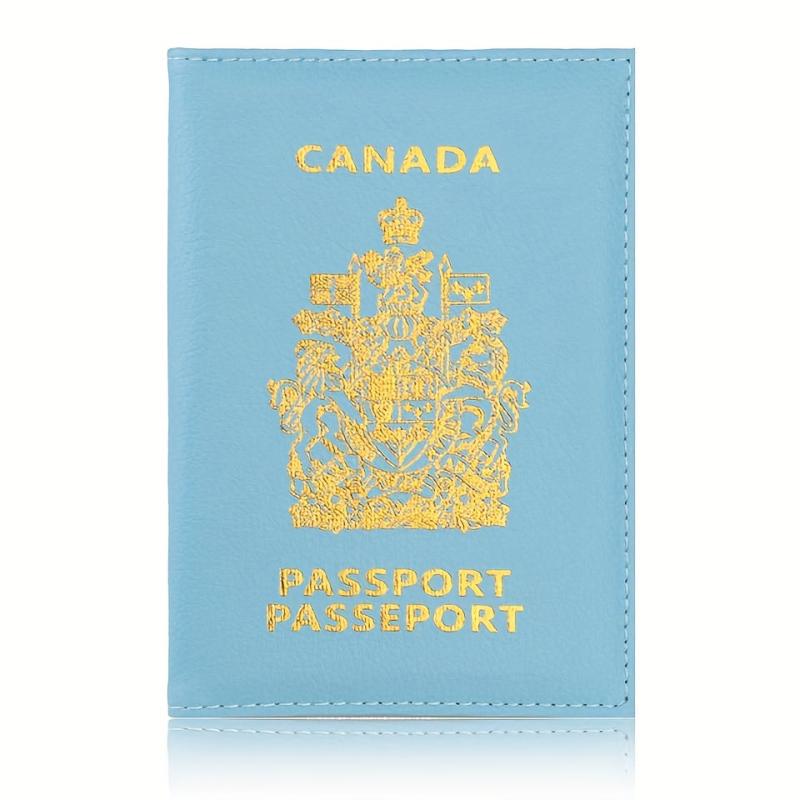 Colorful Canada Passport Cover Holder Wallet
