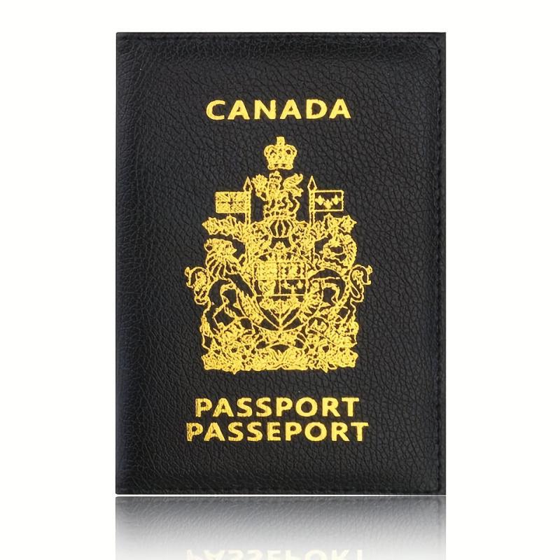 Colorful Canada Passport Cover Holder Wallet