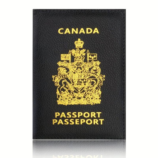 Colorful Canada Passport Cover Holder Wallet