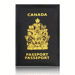 Colorful Canada Passport Cover Holder Wallet