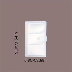 3pcs Transparent Card Case Traffic Card Bank Card Credit Card Holder