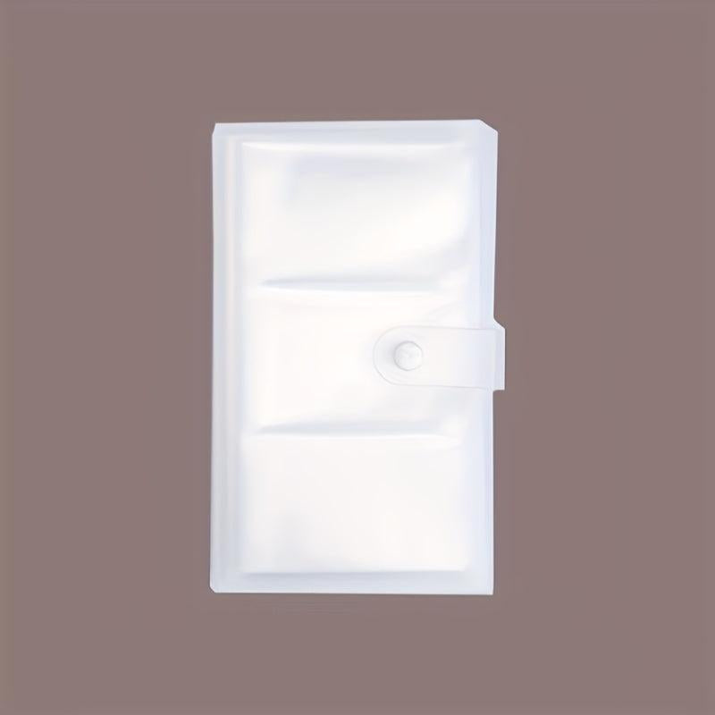 3pcs Transparent Card Case Traffic Card Bank Card Credit Card Holder