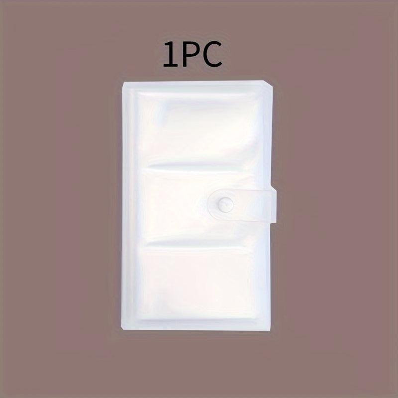 3pcs Transparent Card Case Traffic Card Bank Card Credit Card Holder