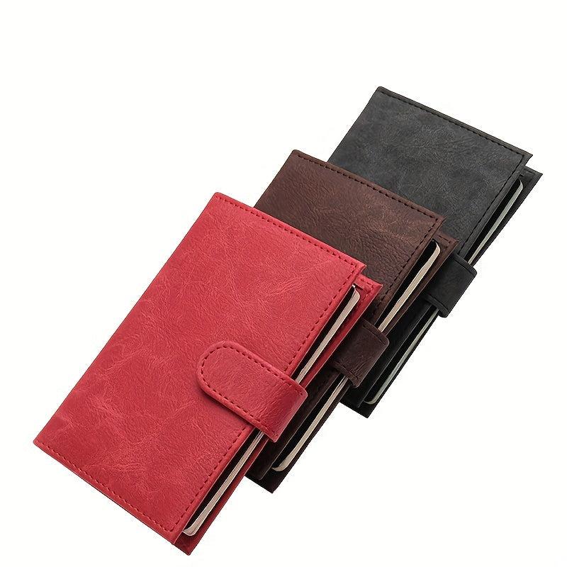 Leather Retro Passport Bag Document Storage Bag Card Holder