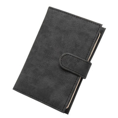 Leather Retro Passport Bag Document Storage Bag Card Holder