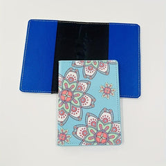 British Style Passport Cover Ticket Clip Leather Storage Bag