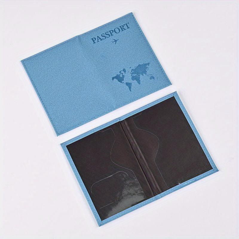 1pc PU Passport Holder - Passport Protector