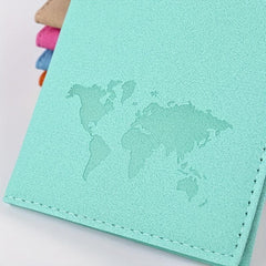 1pc PU Passport Holder - Passport Protector