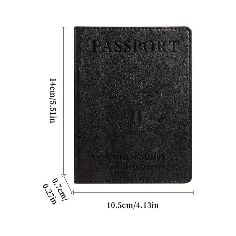 3 Piece Travel Passport Holder & Vaccine Card Cover Set
