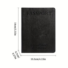 3 Piece Travel Passport Holder & Vaccine Card Cover Set