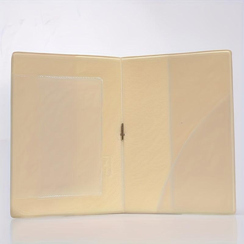 British London 3D Embossed Passport Holder Travel Accessory