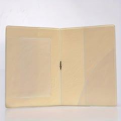 British London 3D Embossed Passport Holder Travel Accessory
