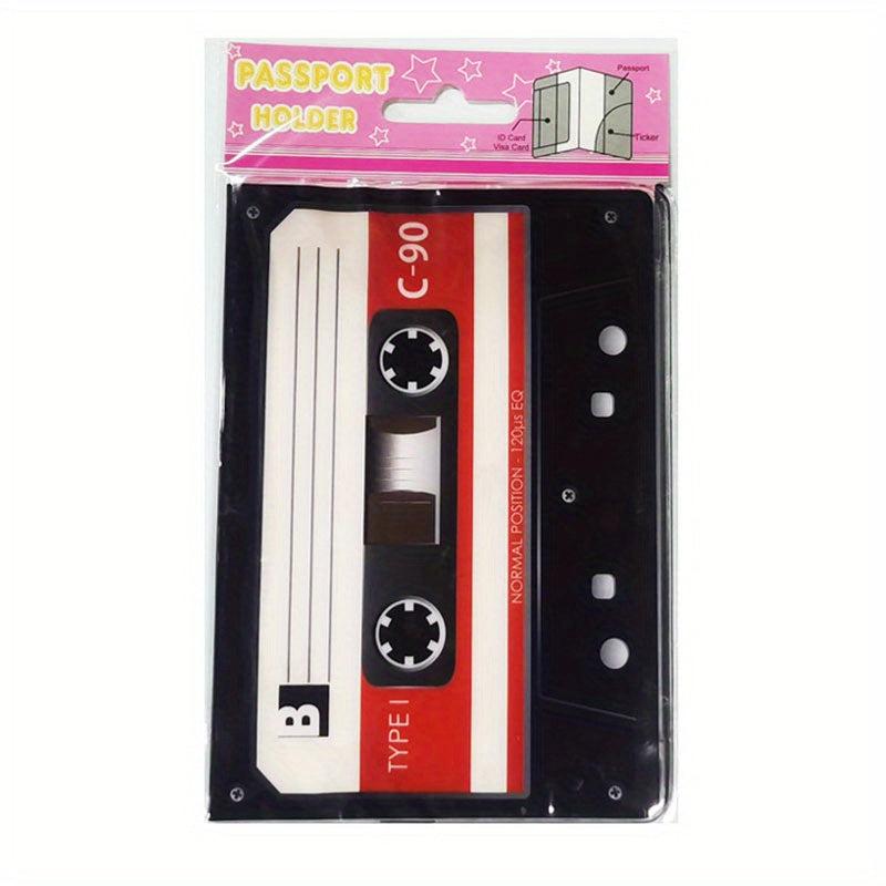 Chocolate Pattern Passport Holder PVC ID Credit Card Case