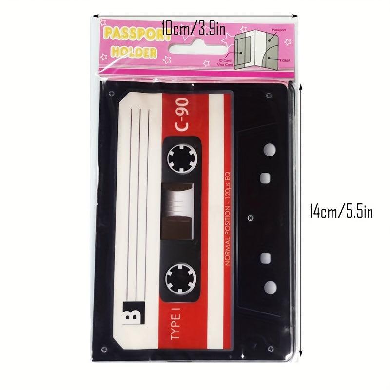 Chocolate Pattern Passport Holder PVC ID Credit Card Case