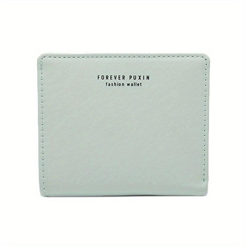 Men's Short Card Slots Buckle Wallet Horizontal Wallet Gift
