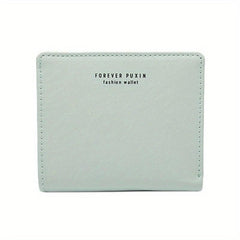 Men's Short Card Slots Buckle Wallet Horizontal Wallet Gift