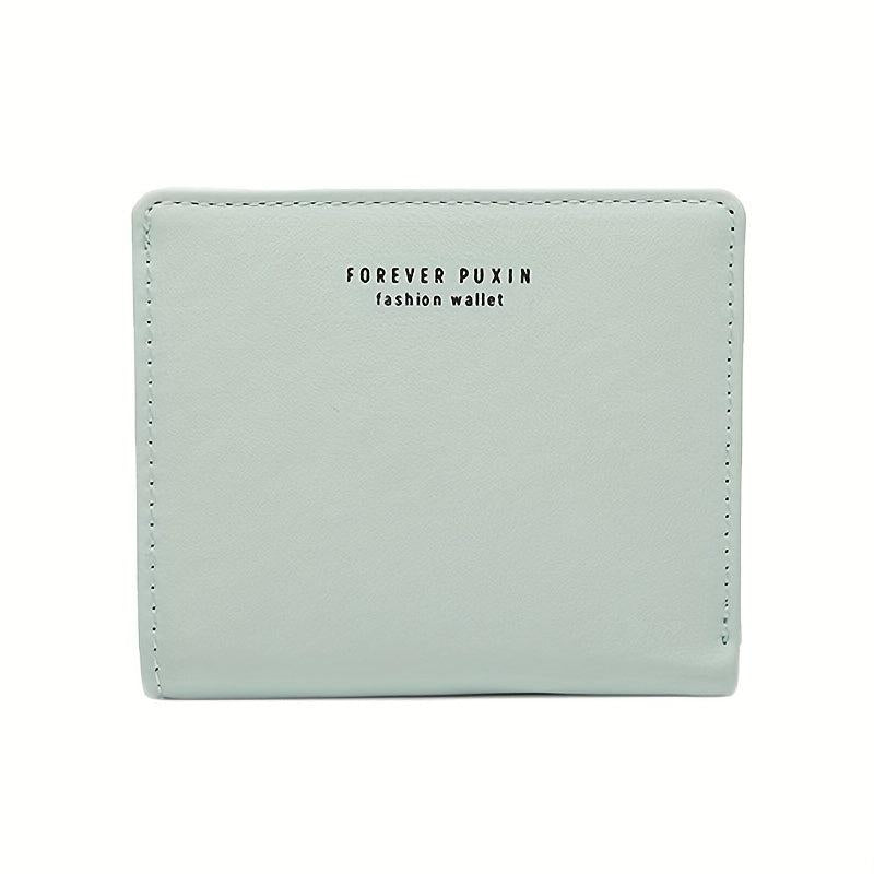 Men's Short Card Slots Buckle Wallet Horizontal Wallet Gift