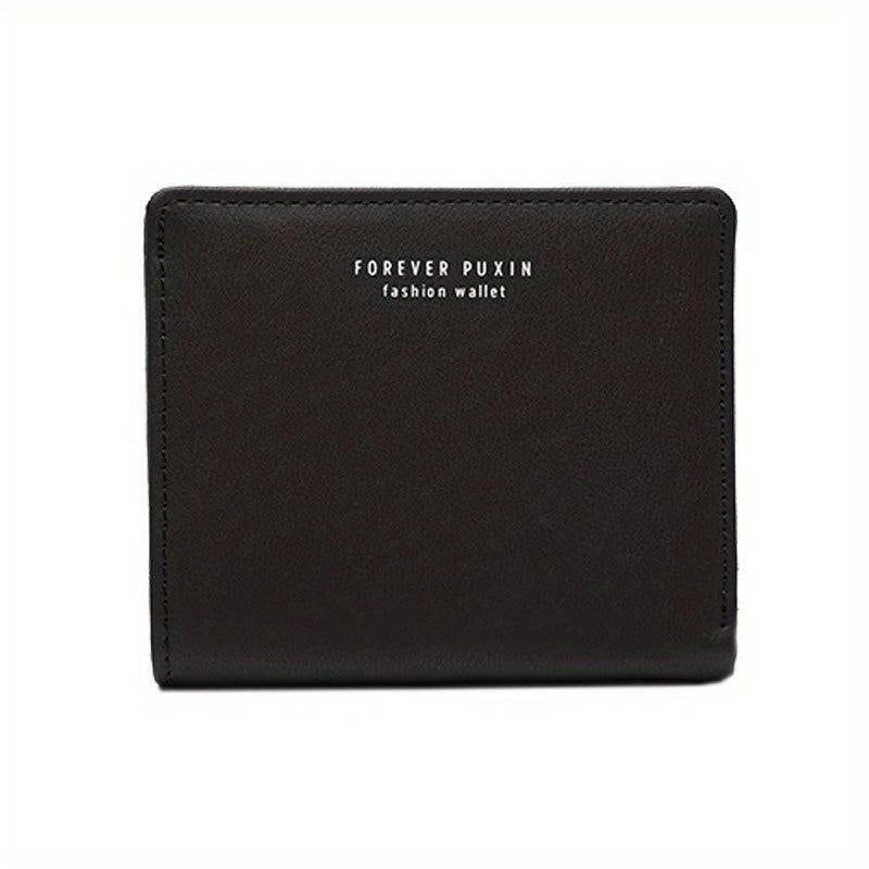 Men's Short Card Slots Buckle Wallet Horizontal Wallet Gift