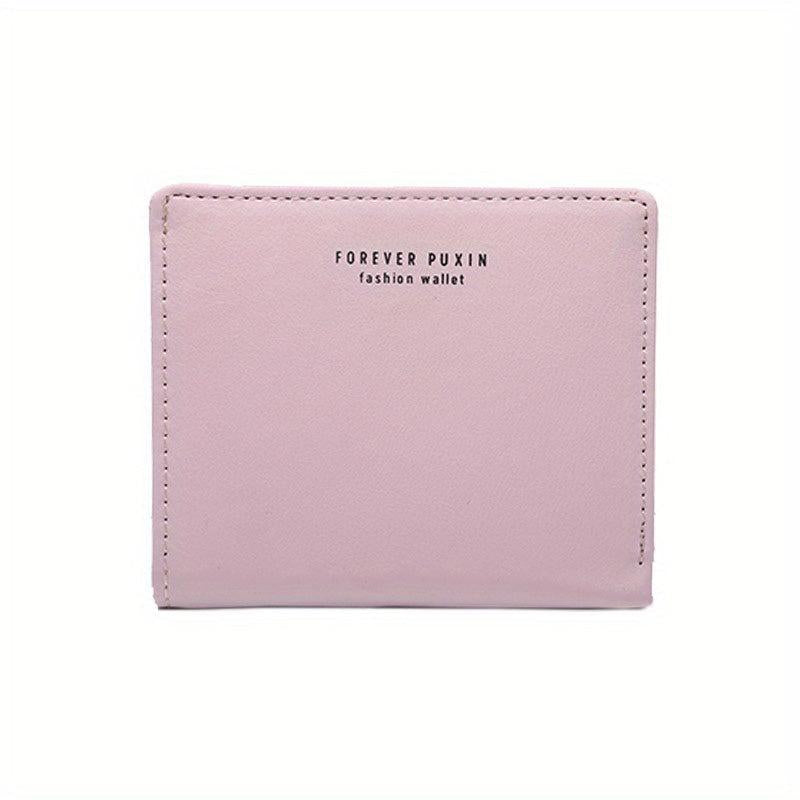 Men's Short Card Slots Buckle Wallet Horizontal Wallet Gift
