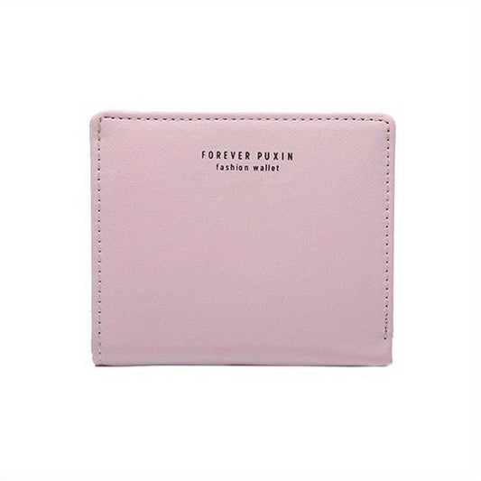 Men's Short Card Slots Buckle Wallet Horizontal Wallet Gift